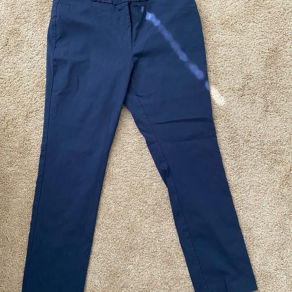 Women's Petite Navy Pants
